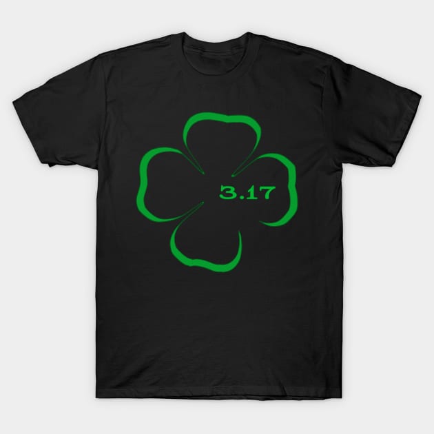 St. Patrick's Day Shamrock T-Shirt by Capital Blue